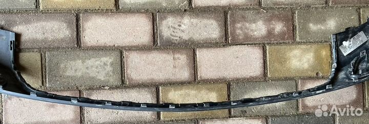 Диффузор на задний бампер audi q8