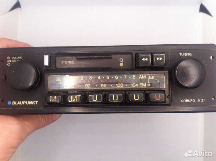 Кассетная автомагнитола blaupunkt Coburg M 21