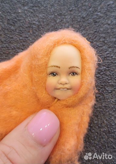 Личики для ватных игрушек