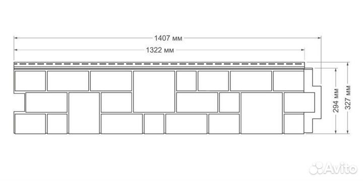 Фасадные панели Grand Line Я-Фасад Екатерининский Камень Графит