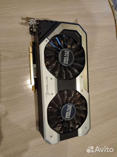 Видеокарта gtx 1060 6gb palit jetstream