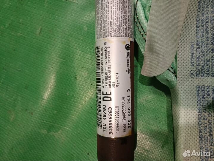 Подушка безопасности боковая Volkswagen Passat B6