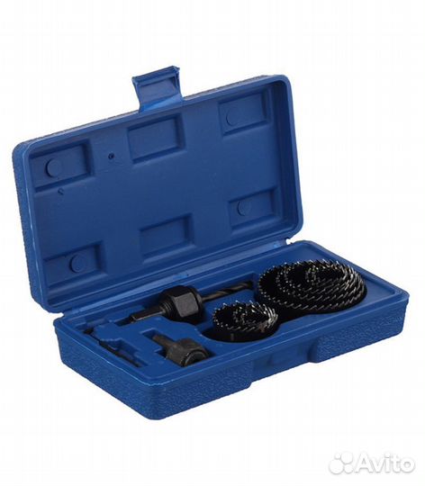 Набор коронок (773-262) по дереву d19-64 мм с пере