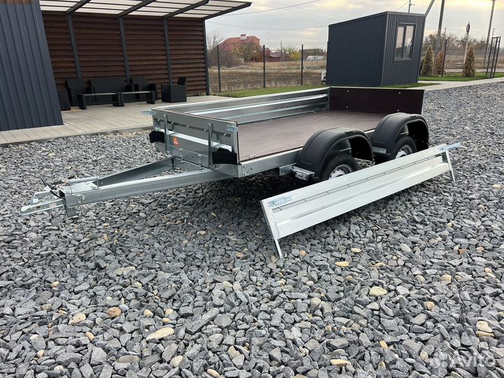 Легковой 2х осный прицеп 2.5х1.3м