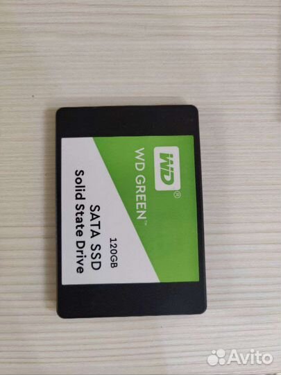 SSD wd green SATA 120 gb