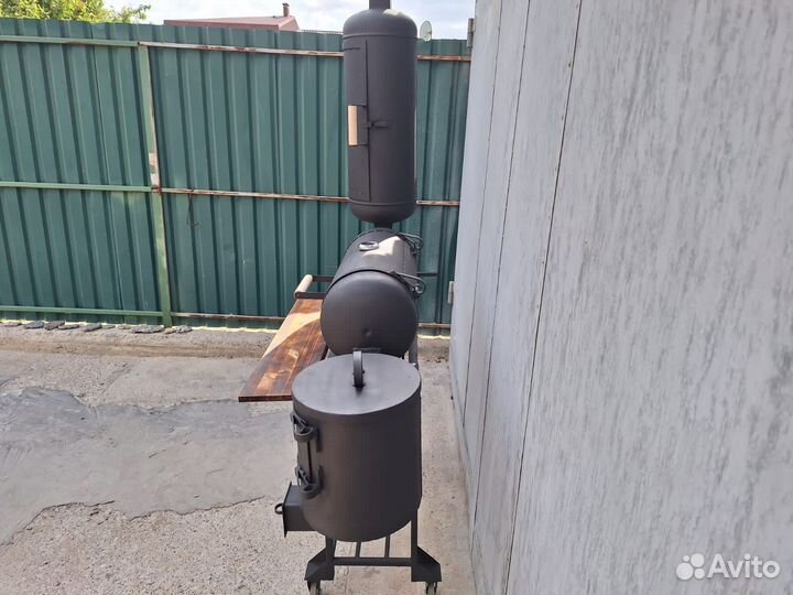 Мангал коптильня смокер