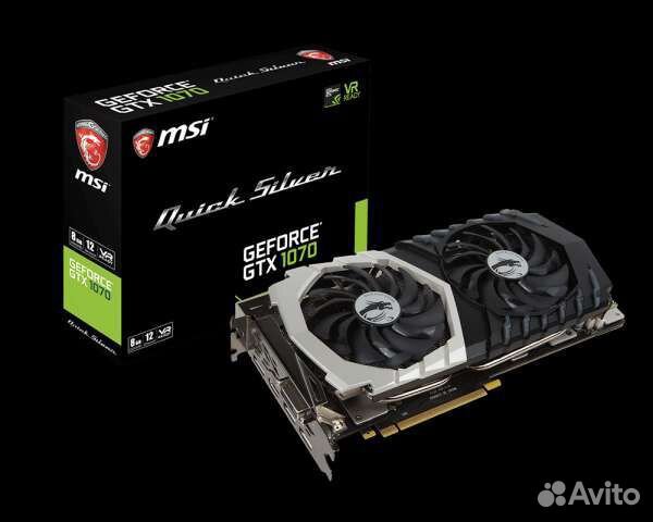 MSI GTX 1070 quicksilver