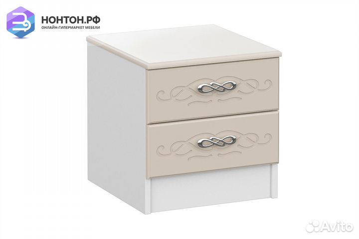 Тумба прикроватная Венеция жемчуг