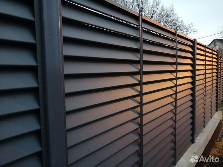 Ламели Жалюзи для забора