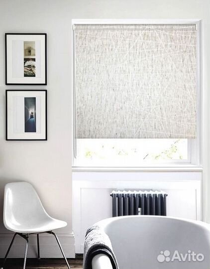 Римские шторы с электроприводом на заказ