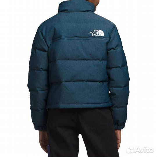 THE north face Nuptse Jacket Women's Blue (52 (XL)