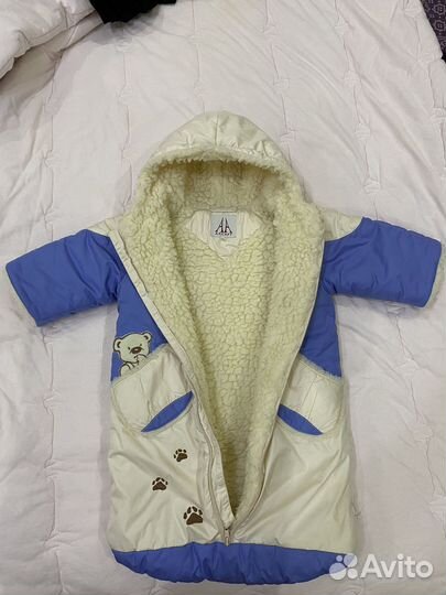 Конверт на выписку из овчины