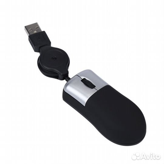 Мышь миниатюрная проводная USB