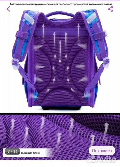 Рюкзак школьный ортопедический