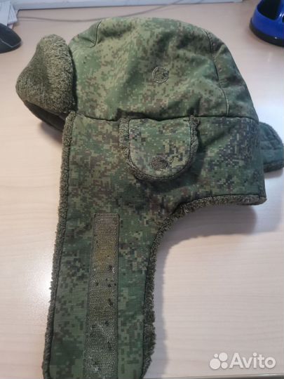 Шапка ушанка военная цифра