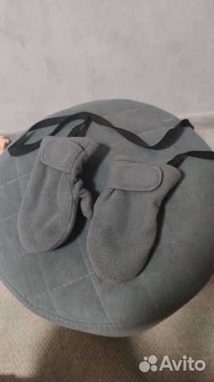 Варежки зимние детские на 1-2 года