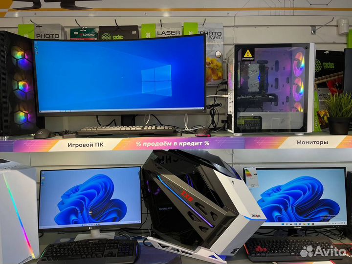 Игровой компьютер Intel Core i5-12400F/RX 6700