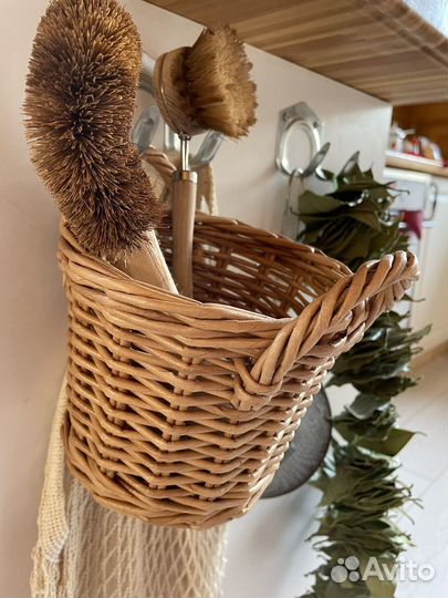 Корзина плетеная в стиле zara home