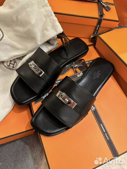 Новые сланцы Hermes Kelly. Оригинал