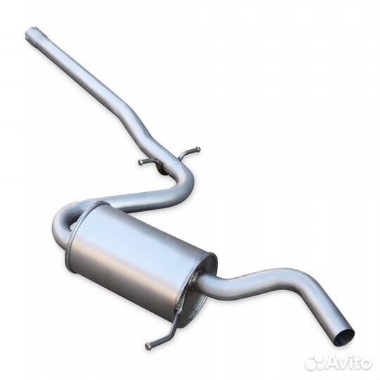 24105al Глушитель средняя часть Volkswagen Golf V