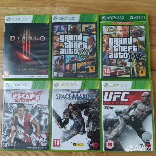 Игры Xbox 360 лицензия