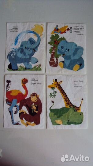 Кубики деревянные СССР