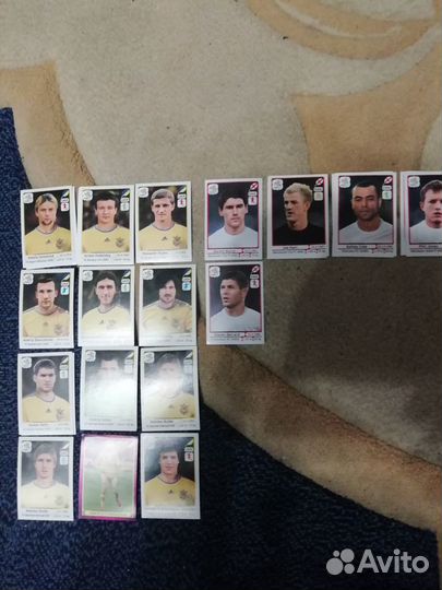 Наклейки Panini Euro 2012