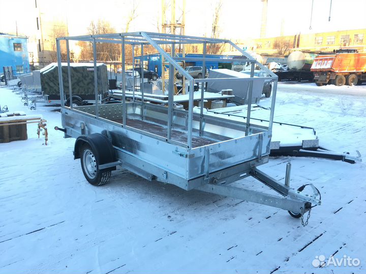 Танко Прицеп-платформа-складной 3.2 м (Борта и Тен