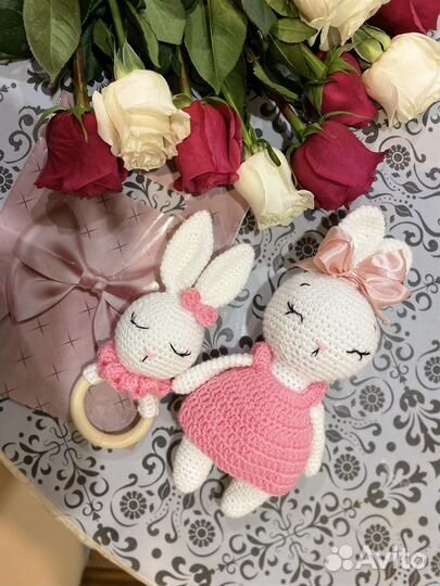 Игрушка и грызунок зайки