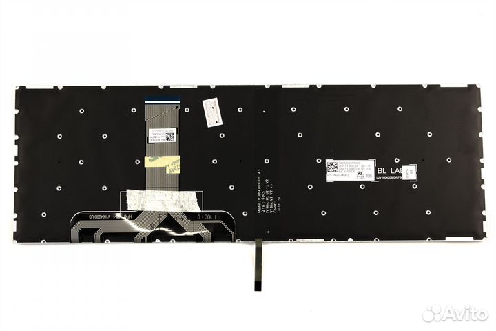 Клавиатура для ноутбука Lenovo Y540-15IRH с красн