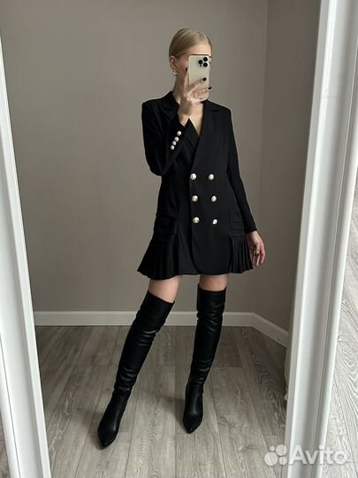 Платье пиджак S M новое