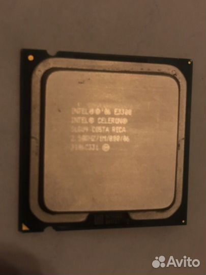 Процессор Intel celeron