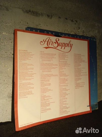 Air Supply виниловые пластинки