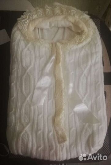 Конверт зимний на выписку