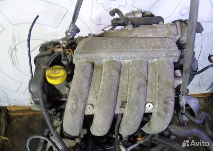 Двигатель Renault Megan 2.0 F5R 740
