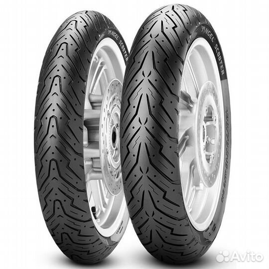 Шины Pirelli Angel Scooter 90/90 R10 50J Универсальная Скутер