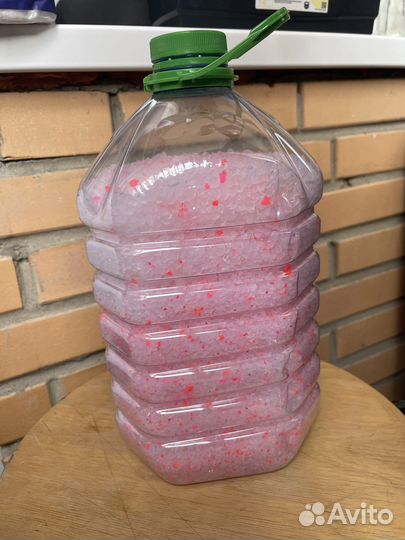 Силикагелевый наполнитель кошачего лотка