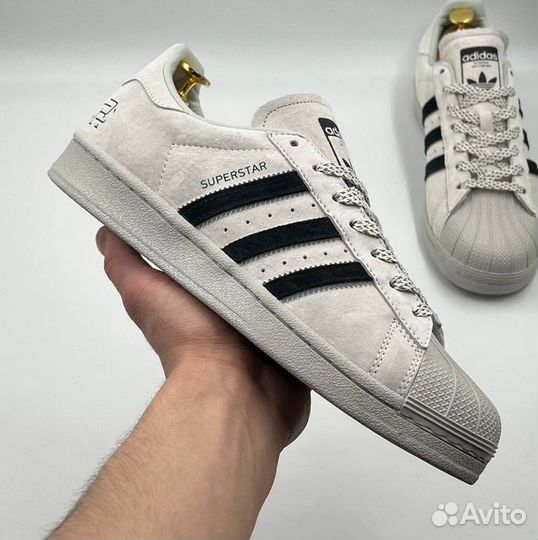 Мужские Кроссовки Adidas Superstar Люкс