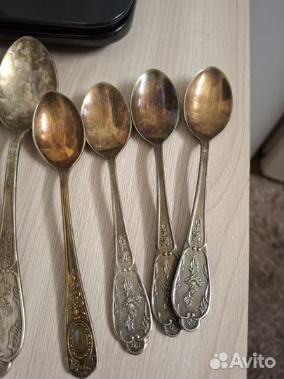 Ложки мельхиоровые СССР