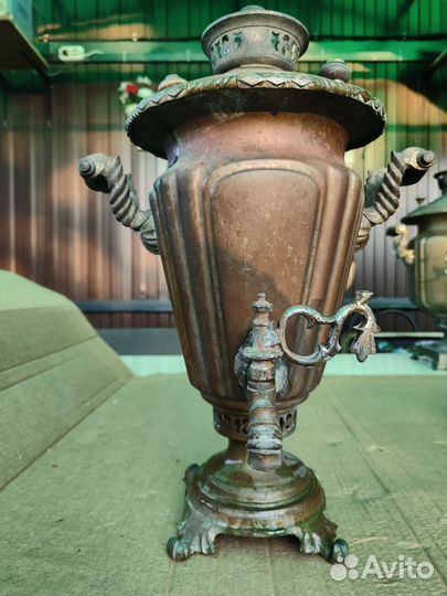 Самовар старинный братьев Рузиных