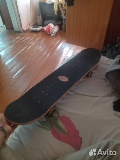 Скейтборд взрослый и детям подойдёт