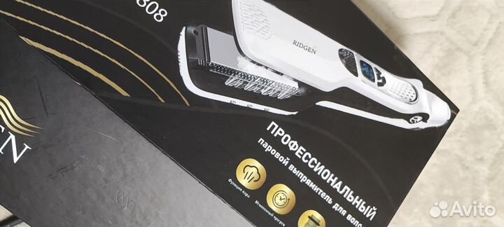 Паровой выпрямитель для волос Ridgen