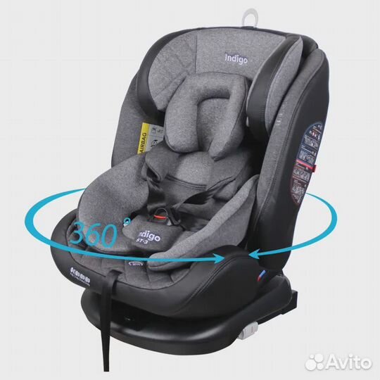 Детское автокресло Indigo Aero isofix от 0 до 12