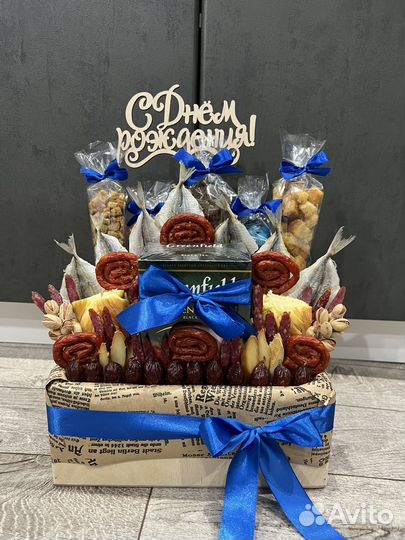 Мужской букет, съедобные букеты, подарок мужчине