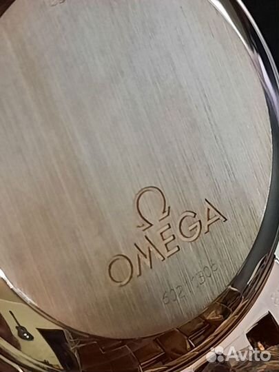 Мужские золотые часы Omega