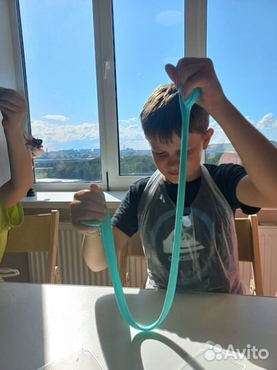 Выездной мастер-класс волшебный слайм