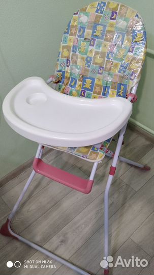 Детский стульчик для кормления бу