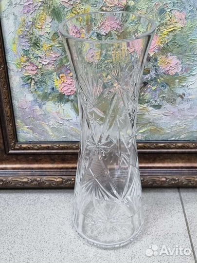 Хрустальная ваза. Гусь Хрустальный