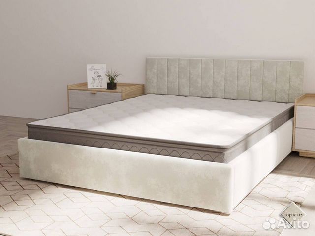 Мягкая кровать 160/200