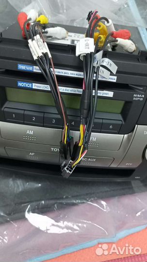 Новая магнитола toyota